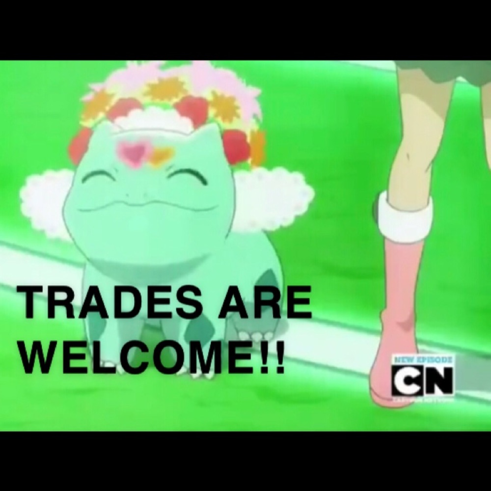 TRADES ARE WELCOME AND ENCOURAGED